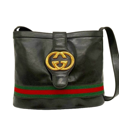 Authentic Gucci GG Sherry Ophidia Crossbody Shoulder Bag Messenger Tote Leather
