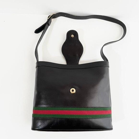 Authentic Gucci GG Sherry Ophidia Crossbody Shoulder Bag Messenger Tote Leather