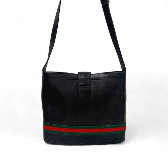 Authentic Gucci GG Sherry Ophidia Crossbody Shoulder Bag Messenger Tote Leather