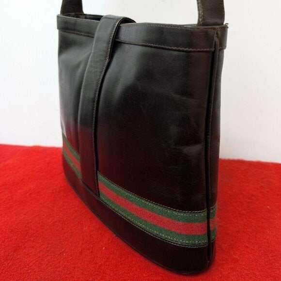 Authentic Gucci GG Sherry Ophidia Crossbody Shoulder Bag Messenger Tote Leather