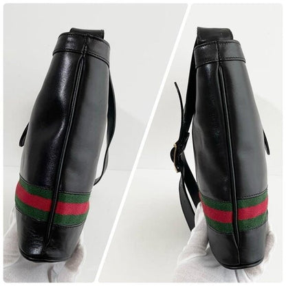 Authentic Gucci GG Sherry Ophidia Crossbody Shoulder Bag Messenger Tote Leather