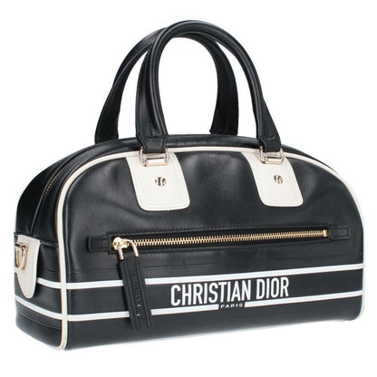 Dior VIBE 2wayleather Small Bow Ring Handbag Men's