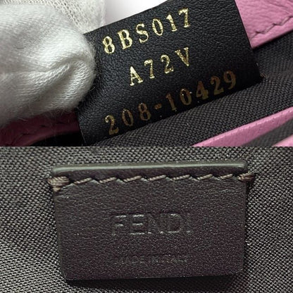 Fendi 2way Mini Bag Baguette Small Pink Gold