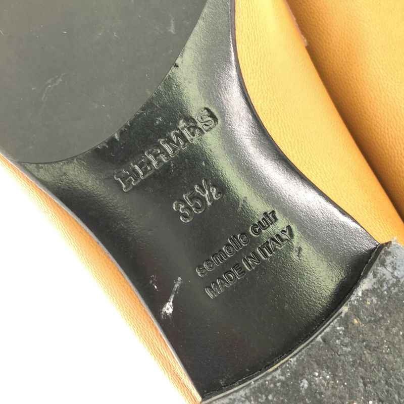 Hermes - Royale Constance H Logo Leather Quilted Fringe Loafers Leather Shoes -