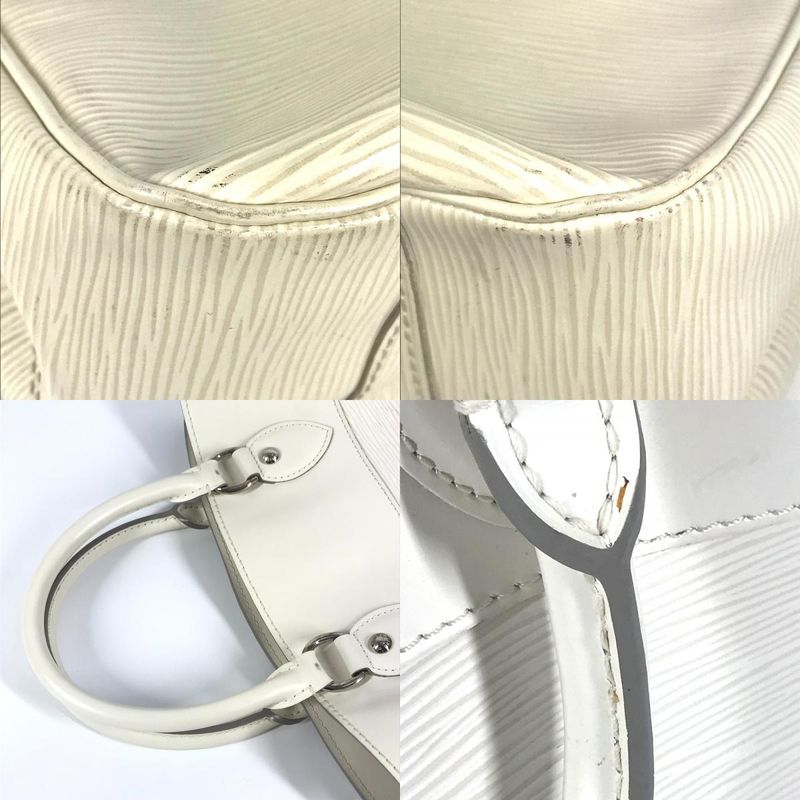 Louis Vuitton Handbag Passy PM M5926j Epi Leather Ivory White