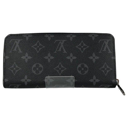 Louis Vuitton Long Wallet Zippy Wallet Monogram Horizontal M11611 Black