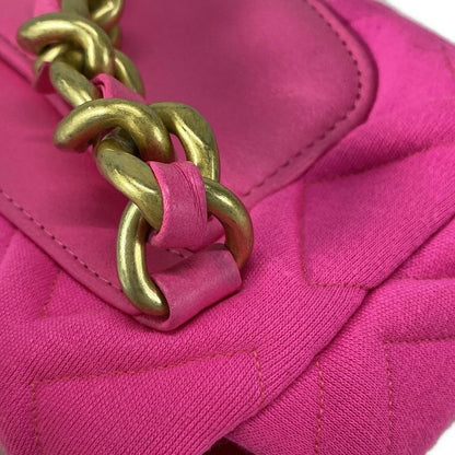 Chanel Waist Pouch Chanel 19 Pink Chain Belt / Flap Bag / 3 Color Hardware