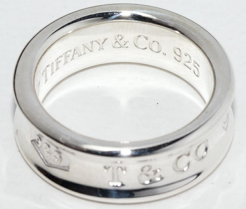 Tiffany & Co Ring SV 1837ring Medium Width 7mm (028in)