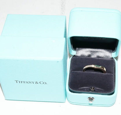 Tiffany & Co Ring 18K Yellow Gold Diamond 013ct Rock Ring