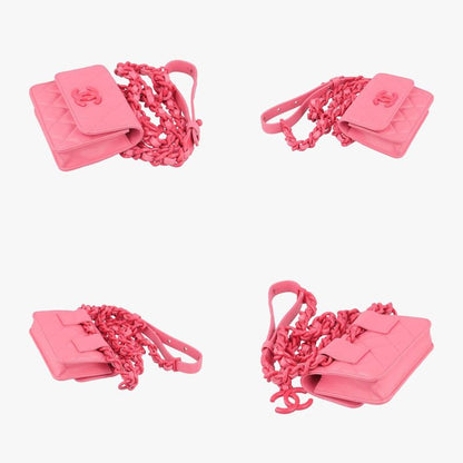 CHANEL  Matelasse Mini Trendy CC Pink Caviar Skin Ap1955 30945720