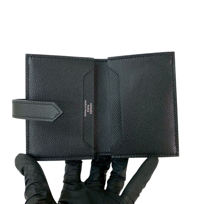 Hermes Hermes Bearn Card Case Monochrome Vaux