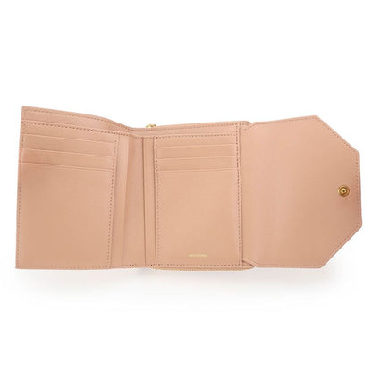 Balenciaga Bifold Wallet Envelope Beige