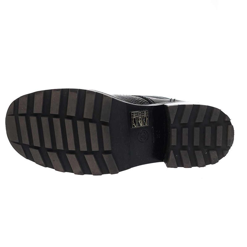 Chanel 21a Cocomer Cles Lace-Up Boots with Pearls G35154 X56195 Black 38