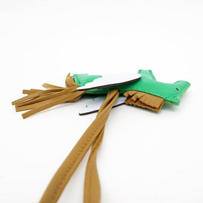 Hermes Pegasus PM Mint Blue-plume Sesame Anyo-milo Z Engraved Bag Charm