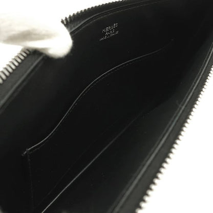 Hermes Handbag Cadenas Bag Tadelaqt Black Silver Hardware Unused Black U Mark