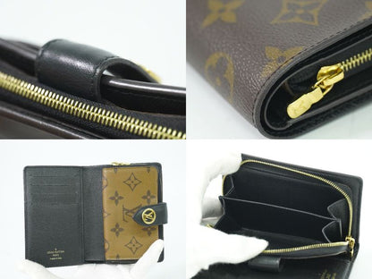 Authentic Louis Vuitton LV Portefeuille Juliette Monogram Giant Reverse Fold