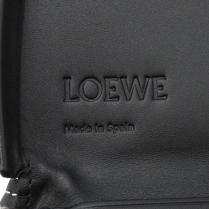 Loewe Shoulder Bag Small Heel Pouch Soft Calf Black Anagram Pouch C661t14x12