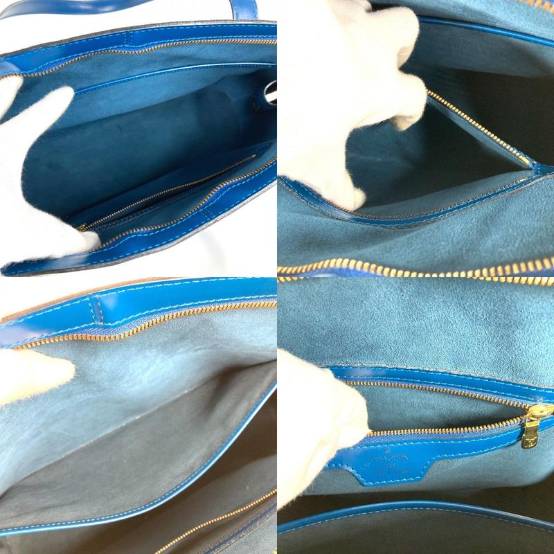 Louis Vuitton Shoulder Bag Le Sac M52285 Epi Leather Toledo Blue