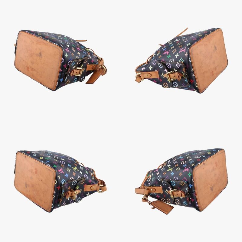 Louis Vuitton Petit Noe Noir Black Monogram Multicolor M42230ca4089