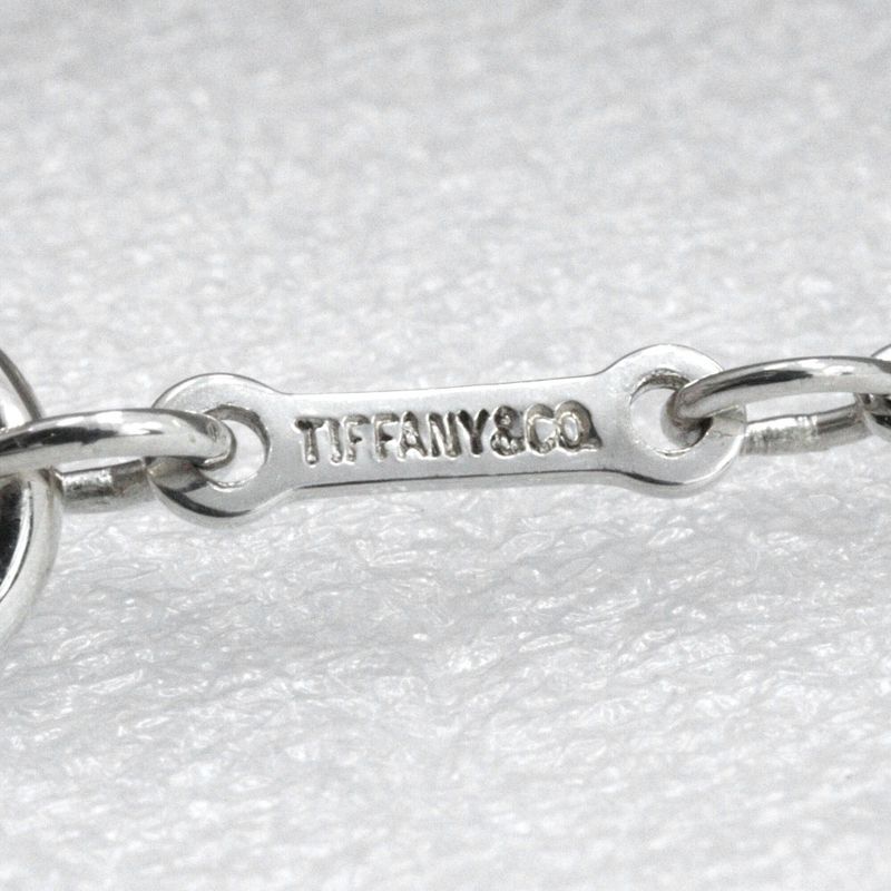 Tiffany & Co Open Heart Elsa Peretti 925 Silver Ladies 5.7g Necklace