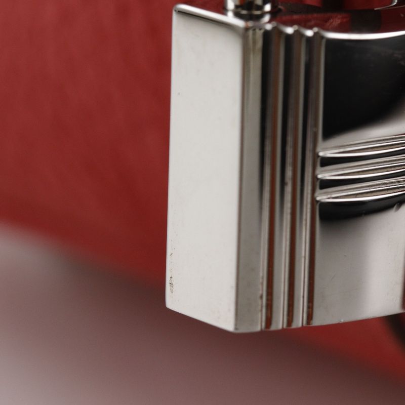 Hermes Picotin Lock 18 PM Taurillon Clemence Rouge Pivoine Pink/silver Hardware