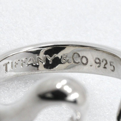 Tiffany & Co Open Heart Elsa Peretti Silver 925 Size 10 Ladies 5g Ring