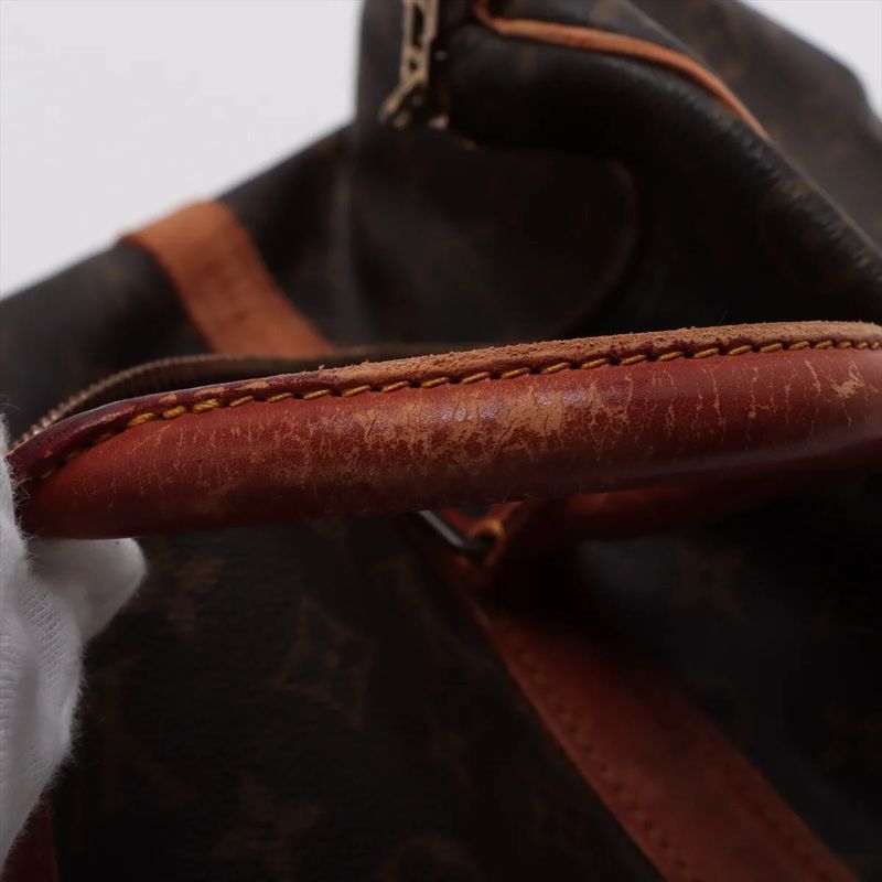 Louis Vuitton Monogram Keepall 50 M41426 Leather Boston Bag Business Travel