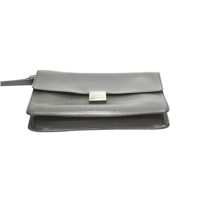 Louis Vuitton M30782 Taiga Clutch Bag Serenga Clutch Bag Louis Vuitton Black