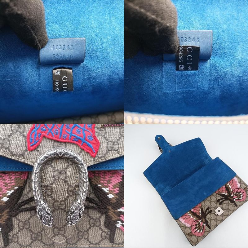 Gucci Dionysus Beige And Multicolor PVC Coated Canvas 403348 H019984295