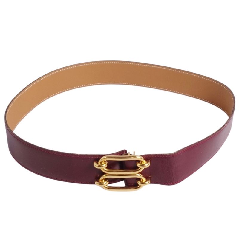 Vintage Hermes Belt 1990 Leather Belt