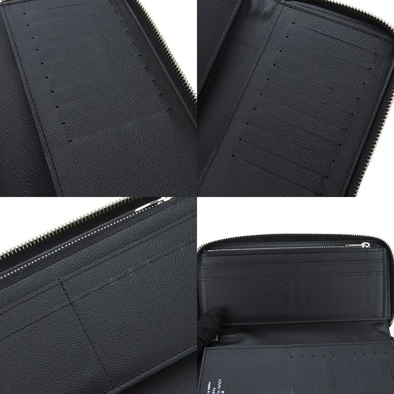 Louis Vuitton Long Wallet Zippy Wallet Vertical N63095 Damier Graphite Damier