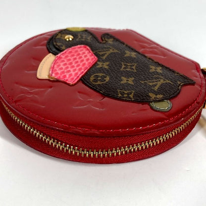 Louis Vuitton Coin Case Porte Monet Lapin Rabbit Animal M91389 Monogram Vernis