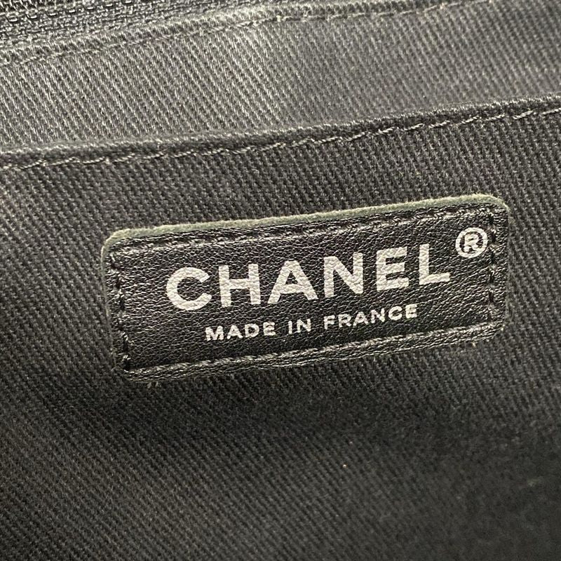 Chanel Shoulder Bag In The Mix Black 2way/chain Shoulder/vintage Silver Hardware