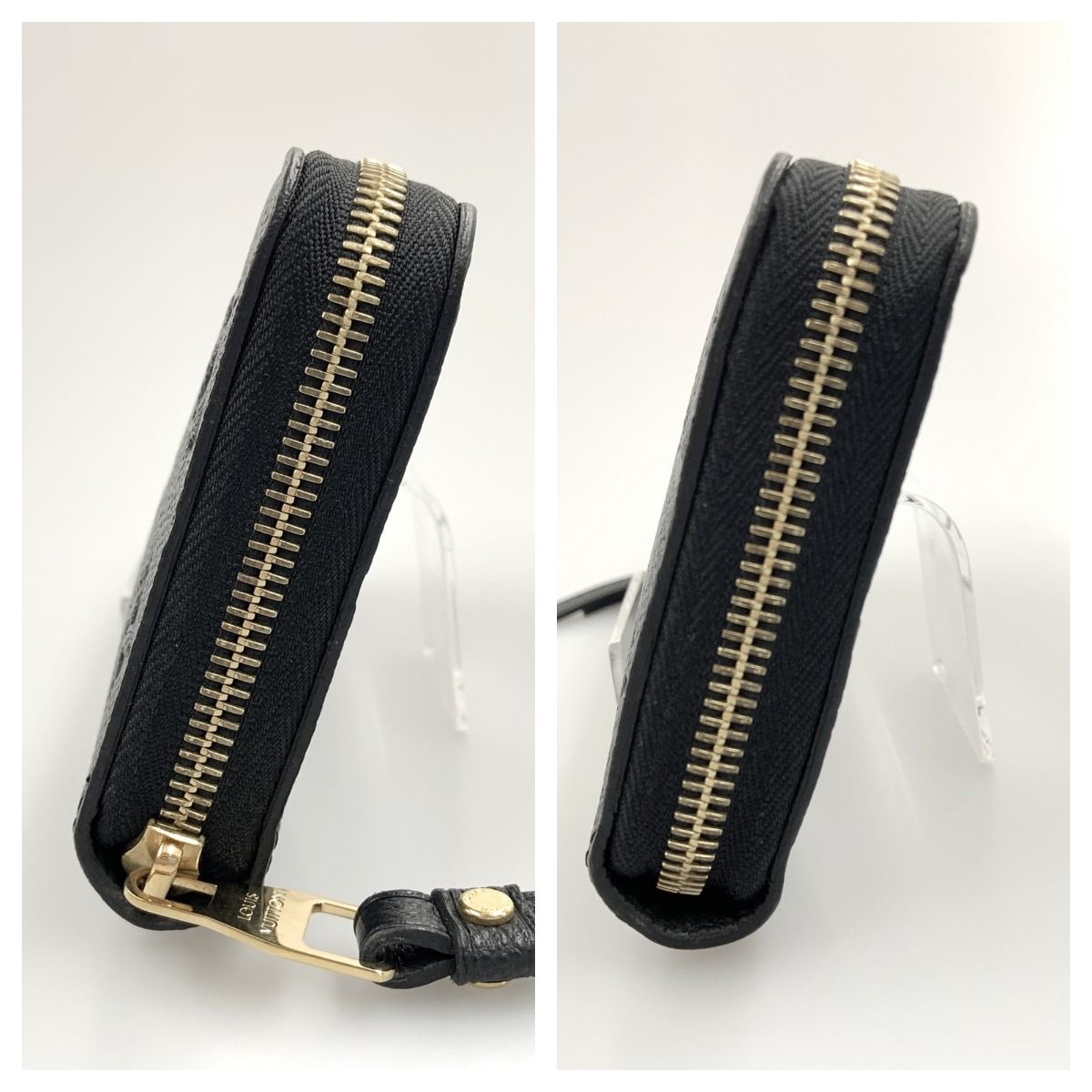 Louis Vuitton Monogram Empreinte Zippy Wallet Round Zipper Long Wallet M61864