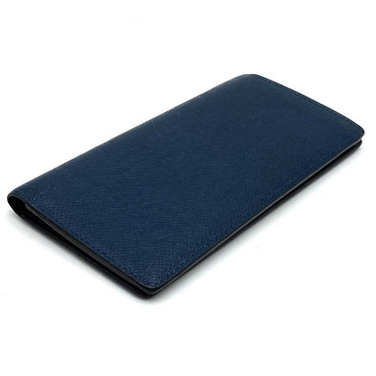 Louis Vuitton M61804 Portefeuille Alexandre Taiga Long Wallet Navy Leather