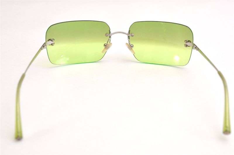 Chanel Sunglasses CC Logo Coco Mark Titanium 4017 Light Green 3238n
