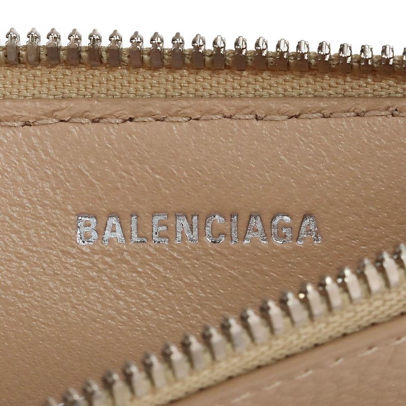 Balenciaga Card Case Cache Beige