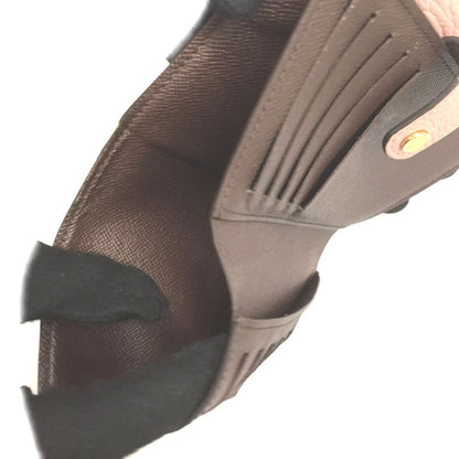 Louis Vuitton Damier Portefeuille Normandy Rose Ballerine N60043 Pink N60043