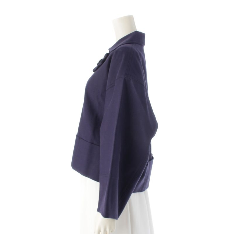 Celine Cotton Phoebe Period Pullover Top 20an8 Navy 38