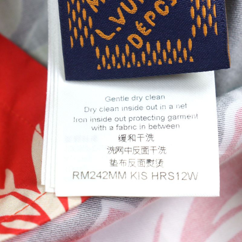 Louis Vuitton 24AW 1afqy6 Camicia A Maniche Corte In Cotone Stampato Monogram -