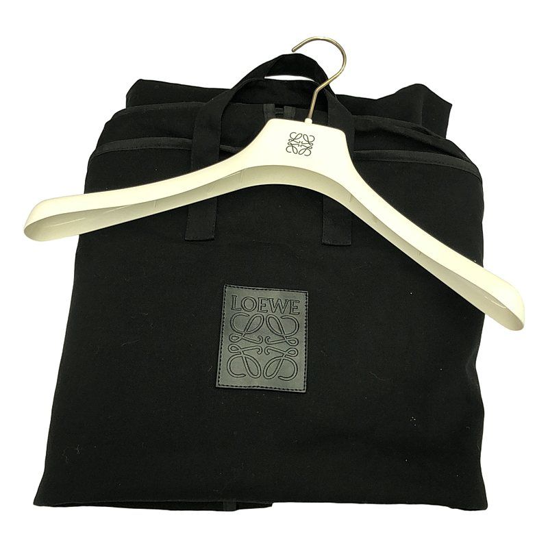 Loewe - 2024aw - Llama Wool Double Breasted Coat - 44 - Gray - Mens