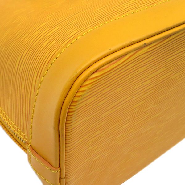 Louis Vuitton 2way Bag Alma Epi Leather Tassili Yellow Gold Hardware Yellow
