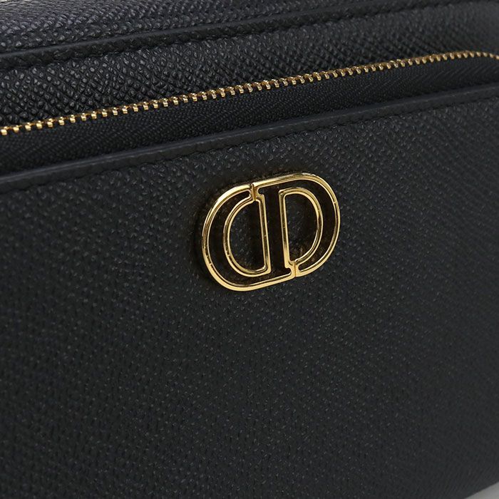 DIOR Crossbody Shoulder Bag Leather Women