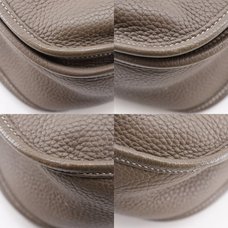 Hermes Evelyn 3 GM Evelyn Taurillon Clemence Etoupe □P Ladies Shoulder Bag