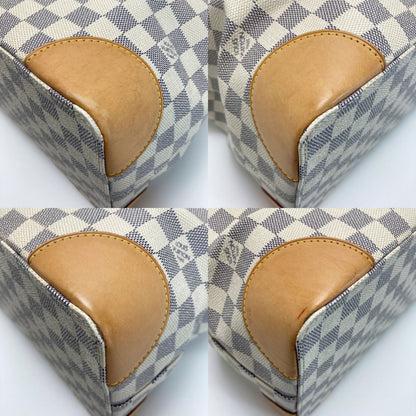 Louis Vuitton Damier Azur Hamted MM N51206 Tote Bag with Cloth Bag