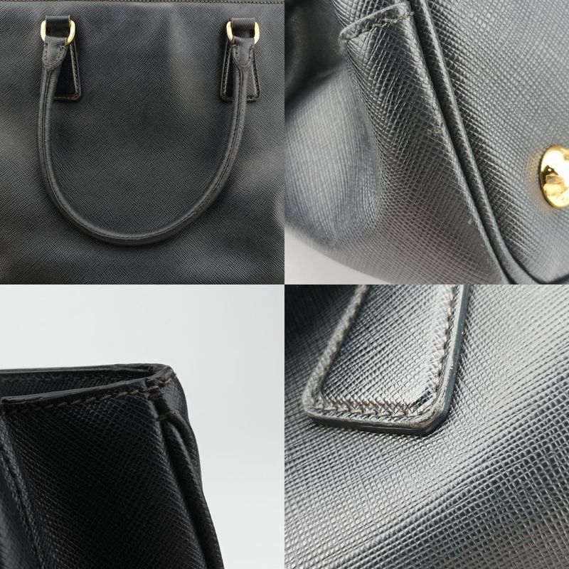 Prada Galleria Black Saffiano Leather Bn227425