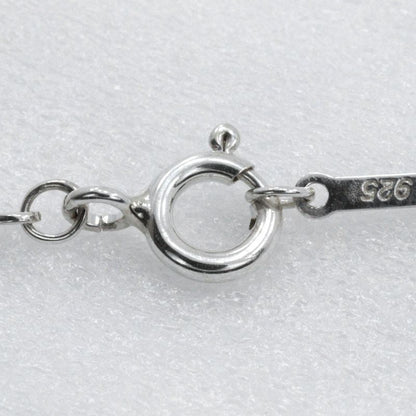 Tiffany & Co Open Heart Elsa Peretti 925 Silver Ladies 9.1g Necklace