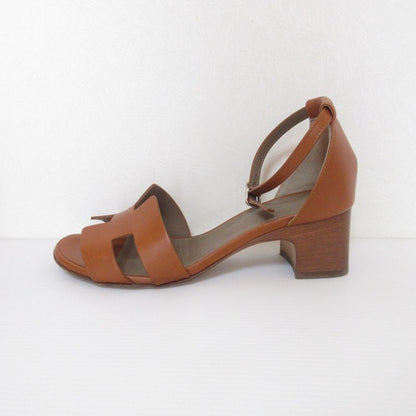 Hermes 2022 Ansan 50 H Cut Detail Chunky Heel Sandals 35 22.5cm (8.86in)