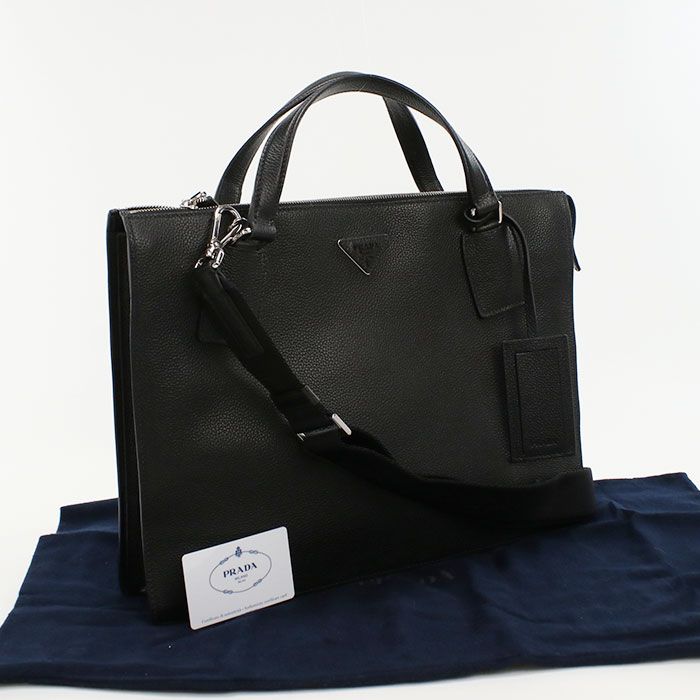 Prada 2WAY Tote Bag Pr86902 Tote Bag Leather 2WAY Tote Bag Mens