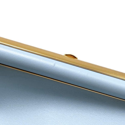 Fendi Shoulder Bag First Small Bag 8bp129 ABVE F1993 Blue Gold Hardware Fendi